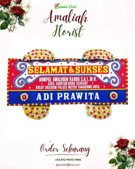Papan Bunga Ucapan Selamat Posong
